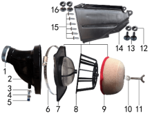 Подбор запчастей Воздушный фильтр Z3Y (101210037, 121210037) Z3Y BSE