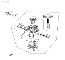 Подбор запчастей Карбюратор QR 300 Access Motor