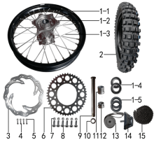 Подбор запчастей Колесо заднее Z3 (101210045) Z3 BSE