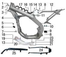 Подбор запчастей Рама M2Y (101300015) M2Y BSE