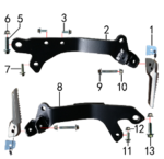 Подножки пассажирские