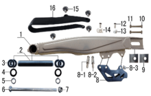 Подбор запчастей Маятник Z3.00 19/16 (101240046, 101240052) Z3.00 BSE