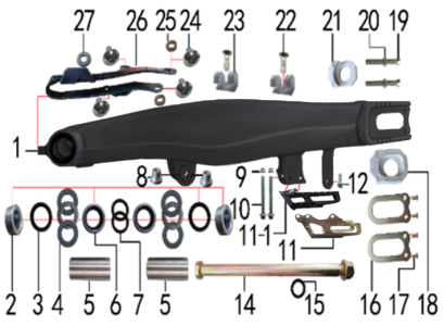 Подбор запчастей Маятник T4 (101411500) T4 BSE