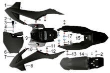 Подбор запчастей Облицовка K7 (101010014) K7 BSE