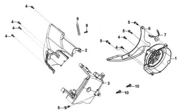 Кожух вентилятора