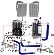 Подбор запчастей Радиатор M4 (101310017) с 2022 M4 BSE