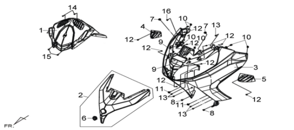 Передняя облицовка