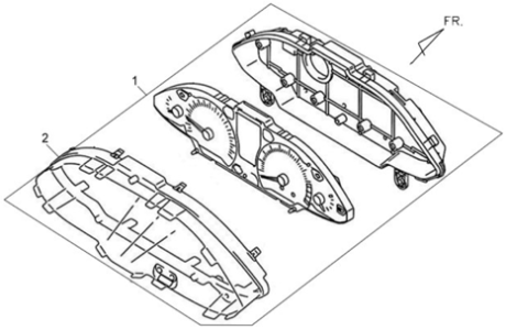 Подбор запчастей Спидометр Кузов/Электрика MaxSYM 400i (LX40A1-6-L4A ) MaxSYM 400 SYM