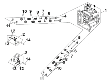 Подбор запчастей Головка цилиндра Двигатель JoyRide 300 LJ30W1-EU JoyRide 300 SYM