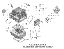 Подбор запчастей ГОЛОВКА БЛОКА ЦИЛИНДРА / ЦИЛИНДР ZS172FMM-5 (PR250) Двигатели