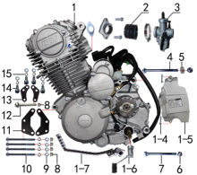 Подбор запчастей Двигатель Z1 BSE