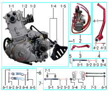 Подбор запчастей Двигатель RTC-300R (до 2020) RTC-300R BSE