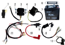 Подбор запчастей Электрика Z2 (c 2021) 19/16 USB белый пластик (101240032) Z2 BSE