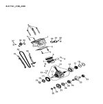 Цилиндр / поршень / коленвал