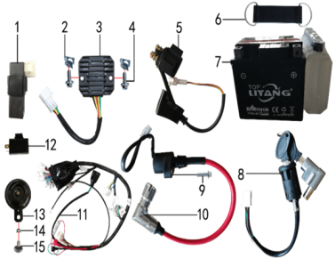 Подбор запчастей Электрика Z3L (101210057) Z3L BSE