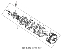 Подбор запчастей Сцепление ZS161FMJ (CB150D) [30.121.0018] Двигатели