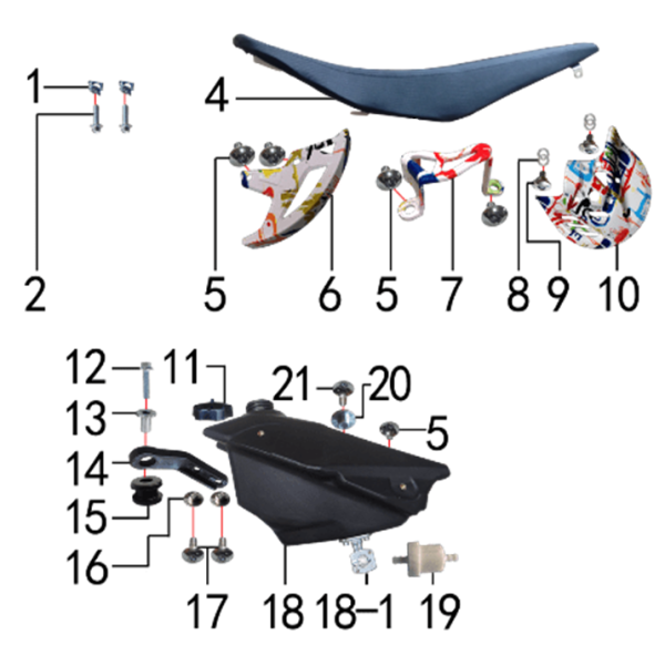 Бак и седло