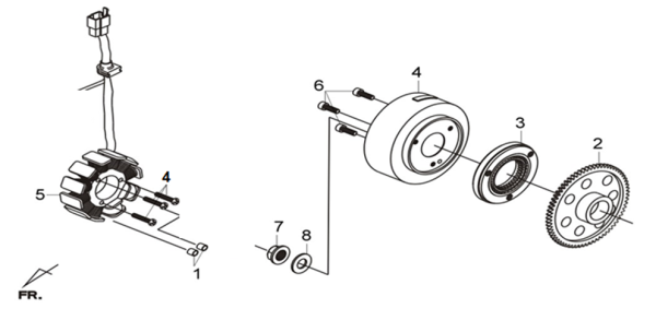 Маховик генератора