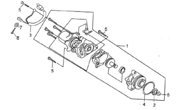 Пусковой двигатель