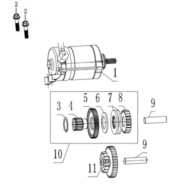  Электростартер