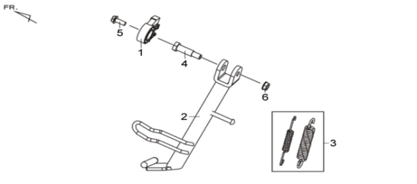 Боковая подножка