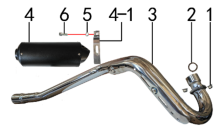 Подбор запчастей Выхлопная система NEW ERA 110 E M 14/12 (101055004) NEW ERA BSE