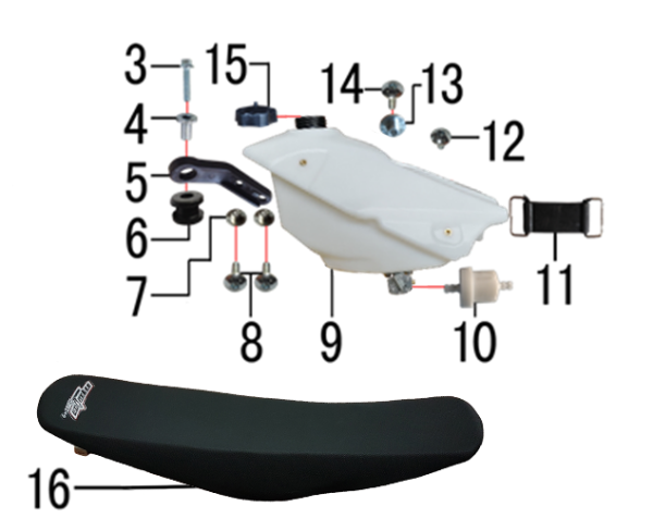 Бак и седло