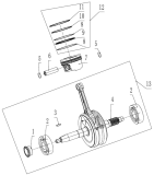 Коленвал / поршень