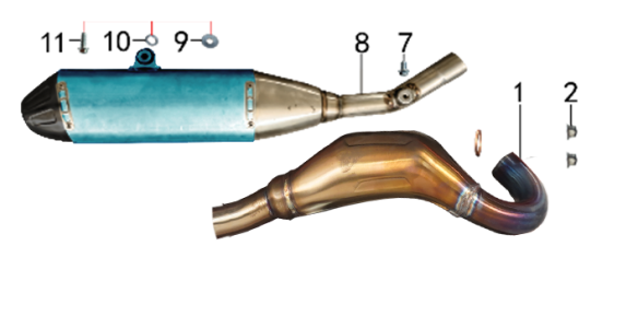 Подбор запчастей Выхлопная система T9 (101414001) T9 BSE