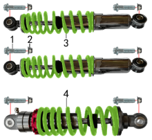 Подбор запчастей Амортизаторы XT-1 (SA110) (150020003) XT-1 BSE