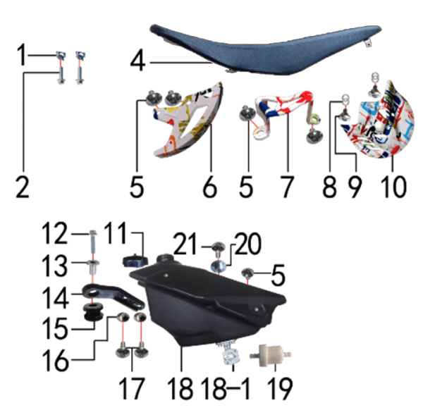 Бак и седло