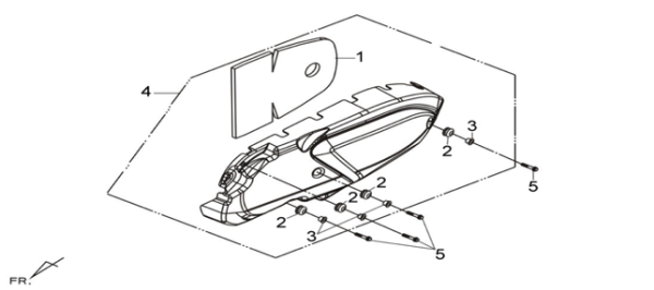 Крышка вариатора